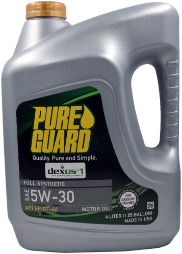 Синтетическое Pure Guard Dexos 1 5W-30 4 л