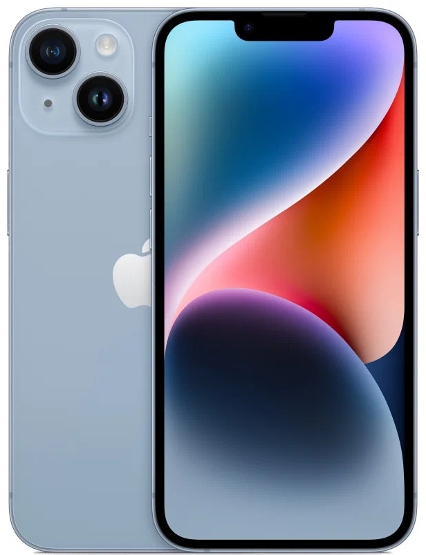 Смартфон Apple iPhone 14 Plus 128Gb NanoSIM+eSIM голубой
