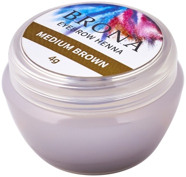 Neicha Brona хна для бровей Medium Brown 4 г