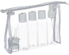 5Five флакон дорожный наливным путем пластик 100 мл 8 шт