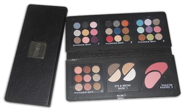 Karaja тени прессованные Make Up Pallette Silver 5 N