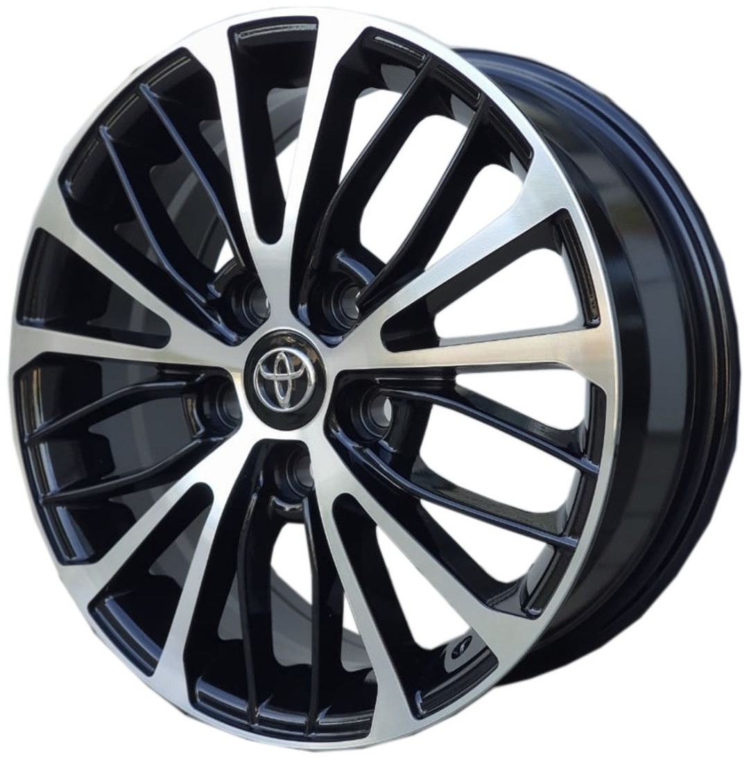 ACQ TAA1717 8x18/5x114.3 D60.1 ET45 черный, серебристый