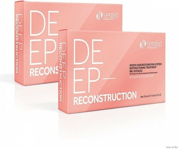 Sergio Deep Reconstruction сыворотка в ампулах 20 шт по 10 мл