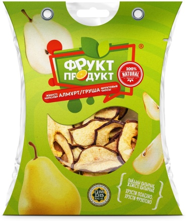 Фрукт Продукт фруктовые чипсы груша 24 пакета по 30 г