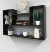 Полка 188944464, 90х16x55 см, темно-коричневый