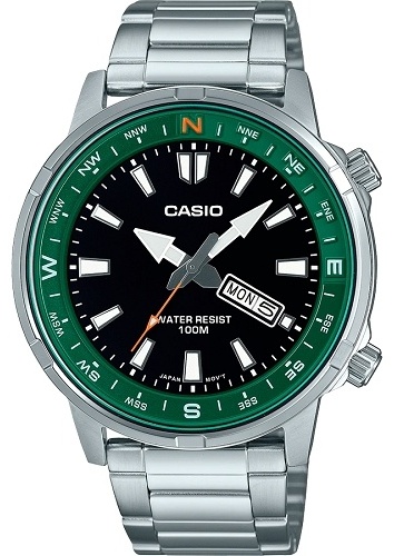 Кварцевые CASIO MTD-130D-1A3VDF нержавеющая сталь