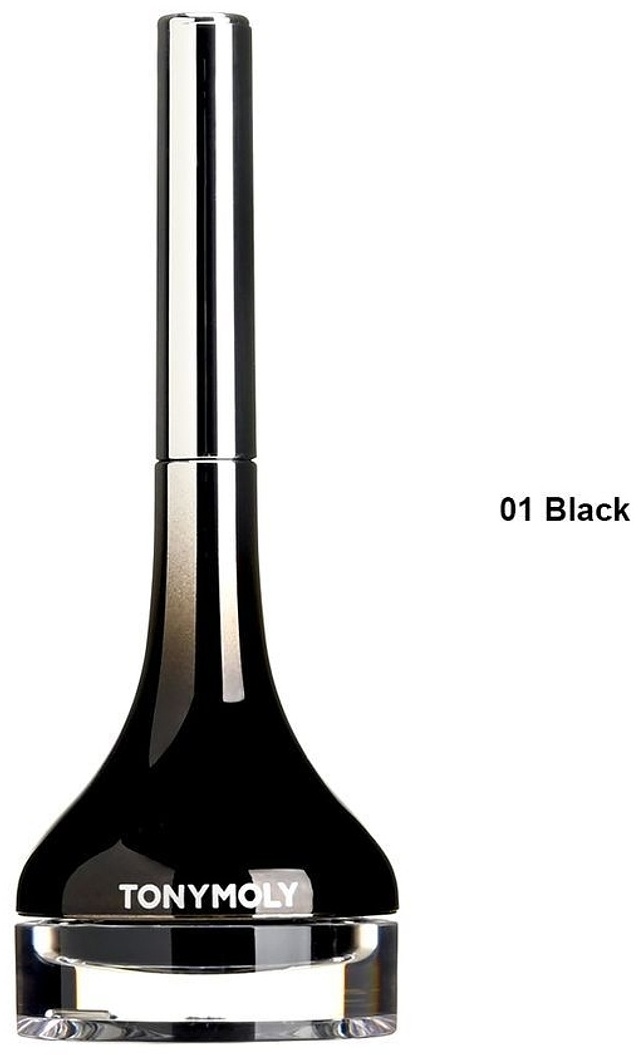TONY MOLY Back Gel Eyeliner Z подводка черный 01 Black