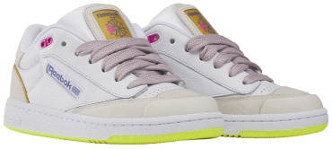 Кроссовки Reebok белый, желтый