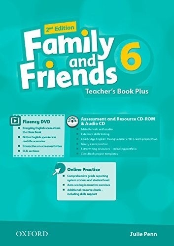 Family and Friends 2nd Edition 6 Teacher's Book Plus