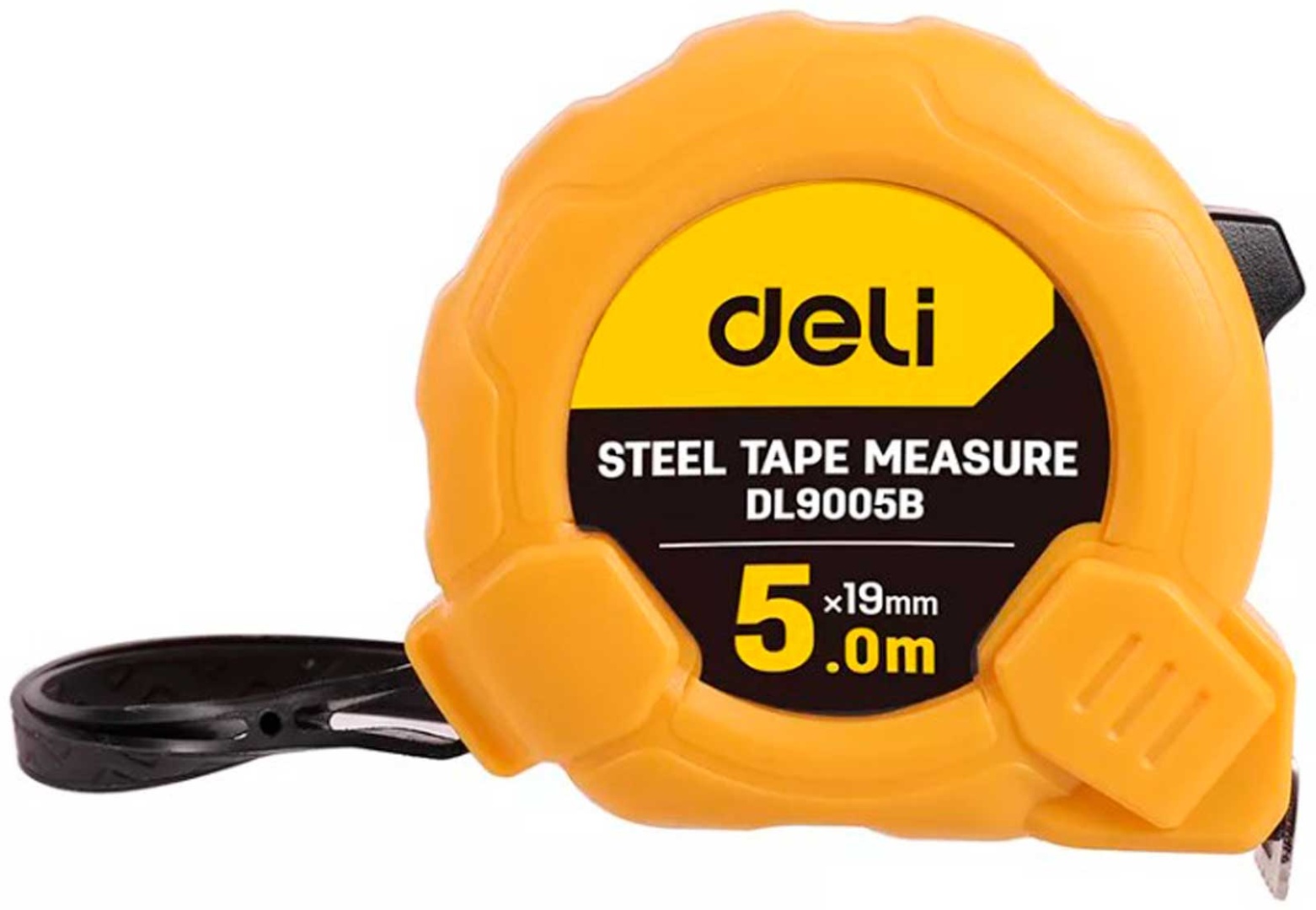 DELI рулетка строительная EDL9005B, 5 м х 19 мм