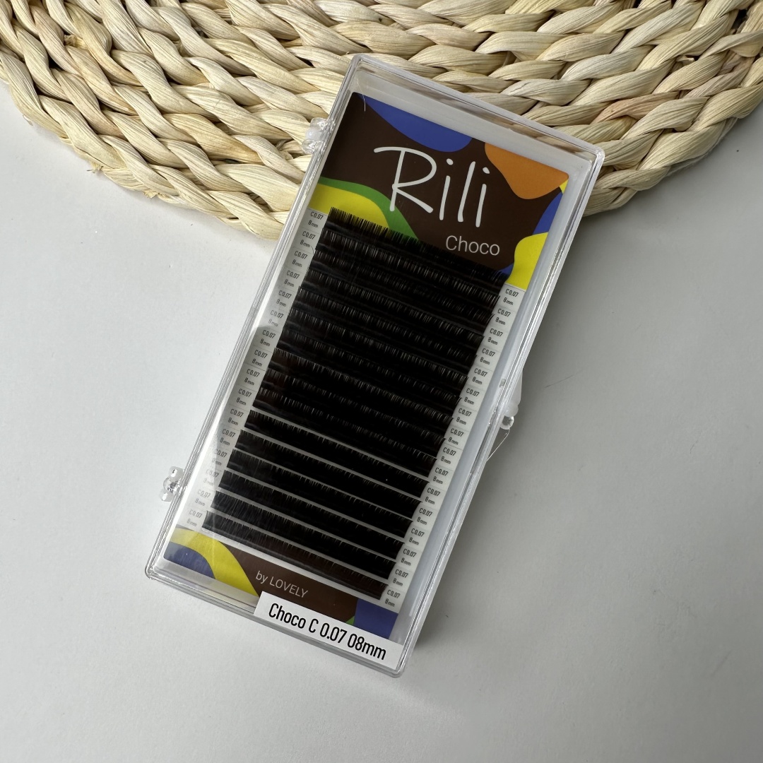 Rili ленточные C 0.07 мм коричневый 8 мм