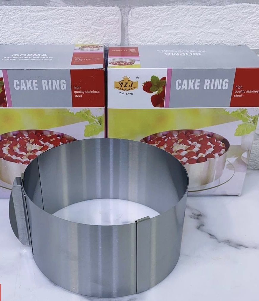 Cake Ring кольцо ZG 6-12, нержавеющая сталь
