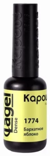 Kapous Nails гель-лак Lagel Dense 1774 Бархатное яблоко глянцевое 8 мл