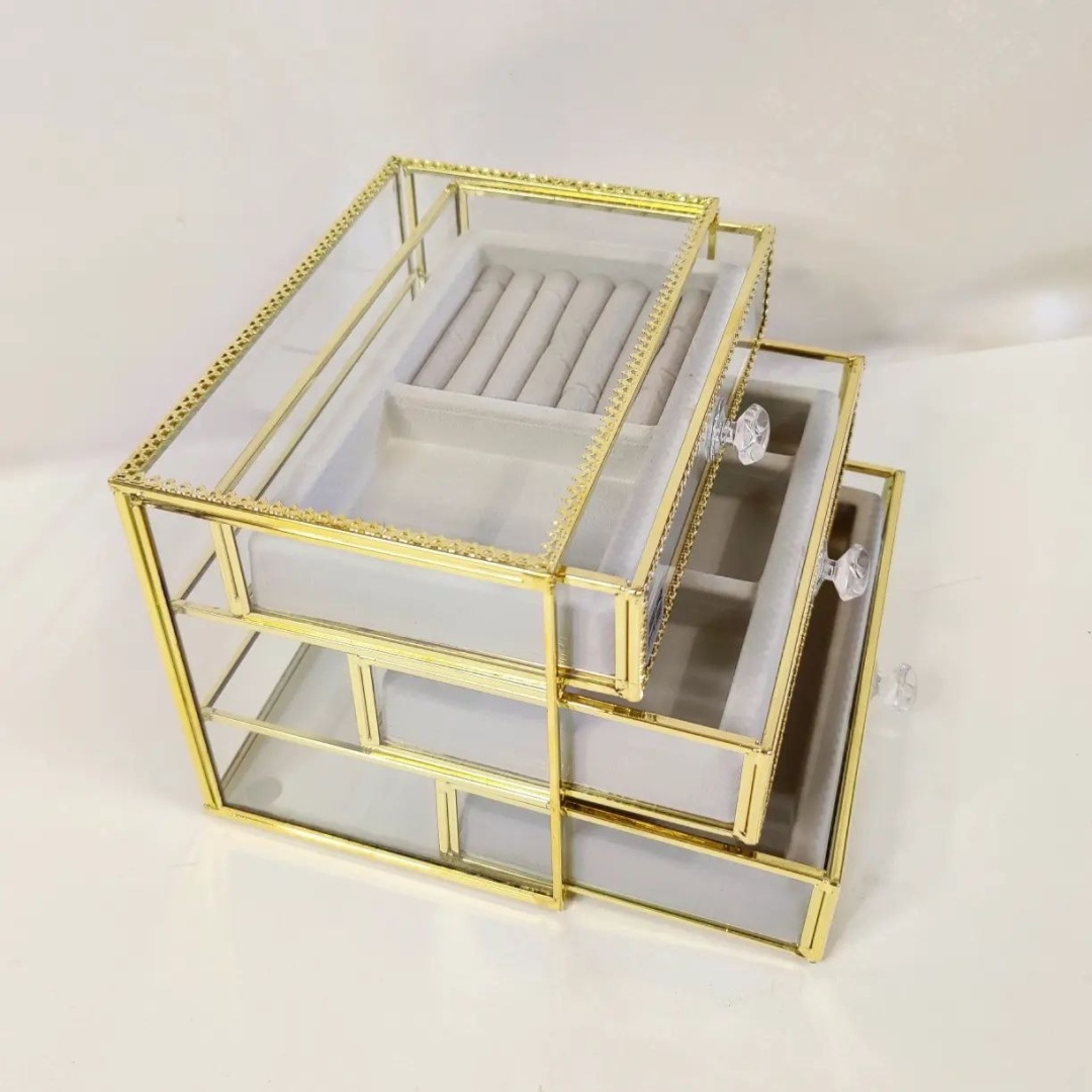 BoxDeluxe органайзер стекло, металл