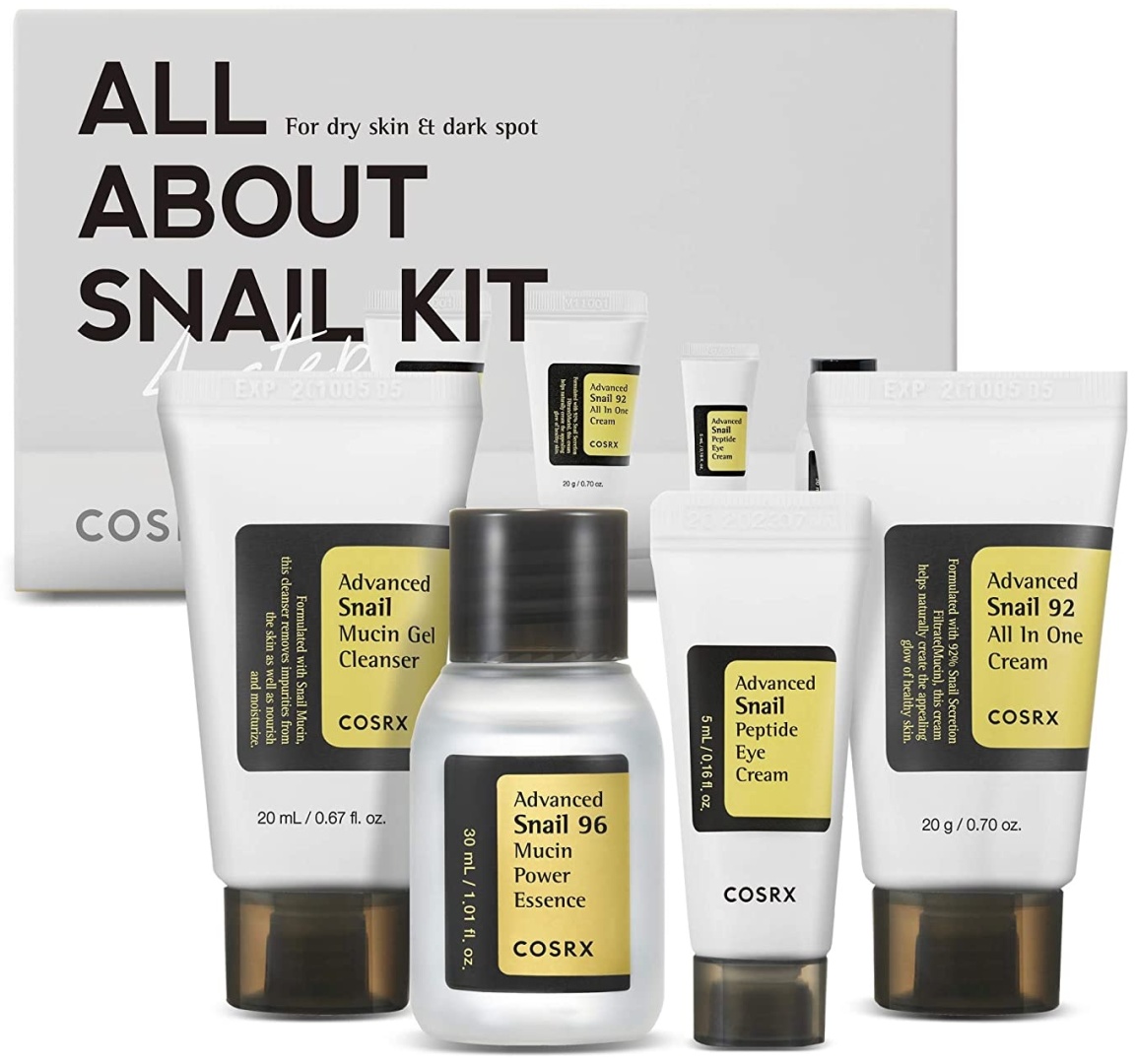 COSRX All About Snail Kit 4 step набор по уходу за лицом для женщин