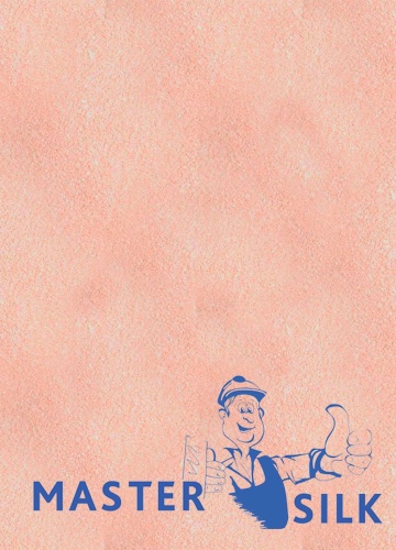 Жидкие обои Silk Plaster Master Silk 8 гладкая структура, цвет бежевый, 0.8 кг