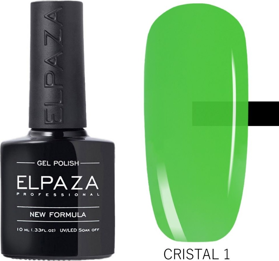ELPAZA гель-лак Cristal 01 глянцевое 10 мл