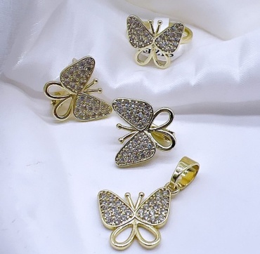 Xuping Jewelry бижутерный сплав, кристаллы Swarovski