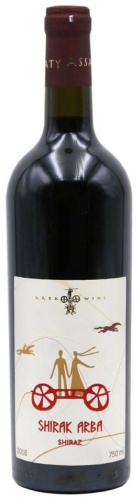 Вино Arba Wine Shirak Arba сухое красное 13.6% 0.75 л