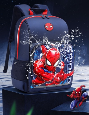 Рюкзак Marvel текстиль, полиэстер красный, синий