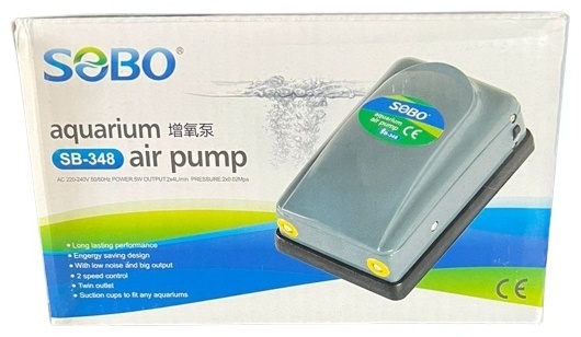 Компрессор SOBO SB-348 мембранный, производительность до 480 л/ч