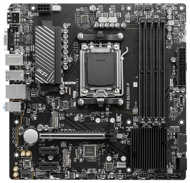 Материнская плата MSI PRO B650M-P