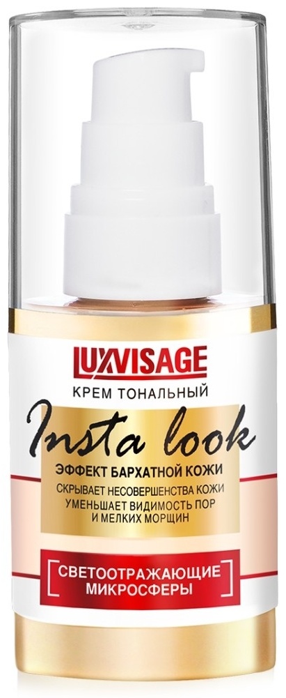 Купить LUXVISAGE Insta Look тональный крем 10 светло-кремовый беж 35 мл ...