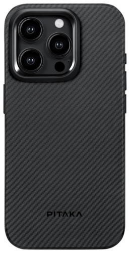 Чехол Pitaka для Apple iPhone 15 Pro Max черный