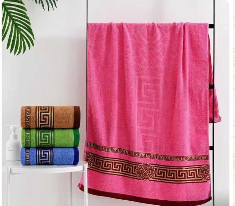 Набор полотенец Cotton Natural 140x70 см, хлопок, махровая ткань, 4 шт,