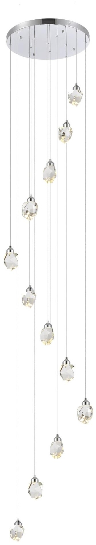 Люстра подвесная ST Luce LED, кол-во ламп: 12 шт