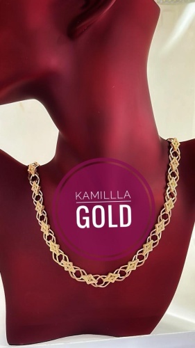 KAMILLLA GOLD 7464363630 длина 55 см, вес 15 г золото, плетение фантазийное