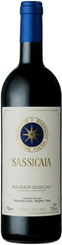 Вино Sassicaia Toscana DOC Bolgheri сухое красное 14% 0.75 л