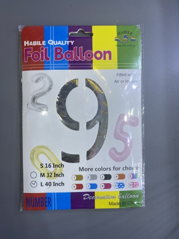 Воздушный шар Foil Balloon фольгированный 1 шт