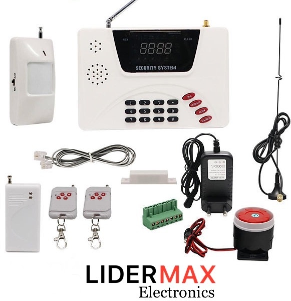 Купить Охранная сигнализация GSM синий lidermax TM56B541 в Алматы ...