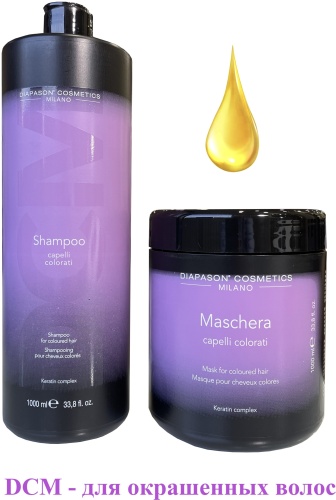 Diapason Cosmetics Milano Capelli Colorati набор по уходу за волосами для женщин