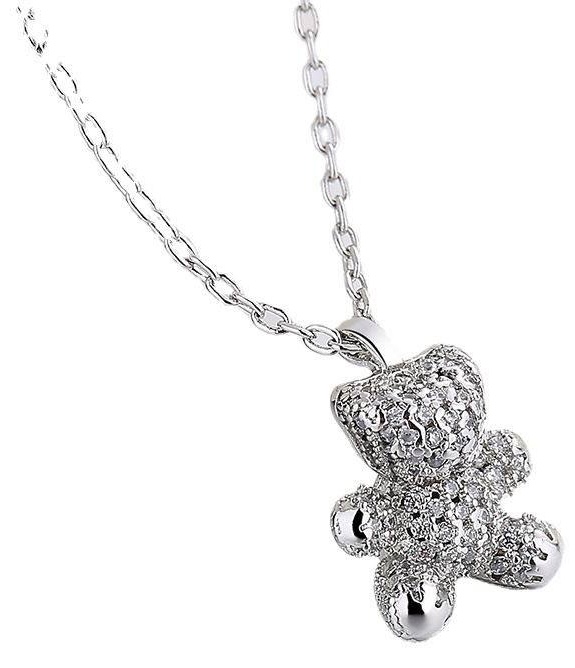Подвеска Diamant Exclusive Korean 7128 вес 3.91 г серебро, фианит