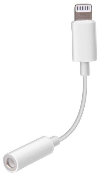 Переходник TEZIUS Lightning - 3.5 mm jack 0.11 м