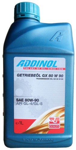 Addinol Getriebeol GX80 W90 80W-90 1 л