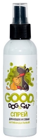 Средство GOOD Dog&Cat спрей антивандальный для кошек и собак 125 мл