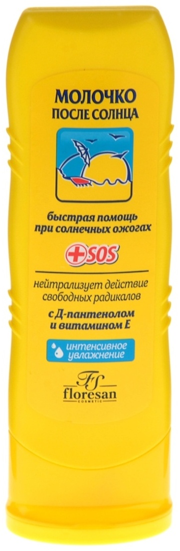 Floresan SOS после солнца молочко для тела 125 мл