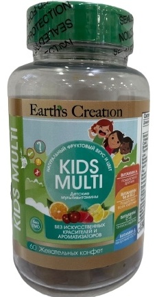arth's Creation Кидс Гамми Мультивитамины 60 конфет