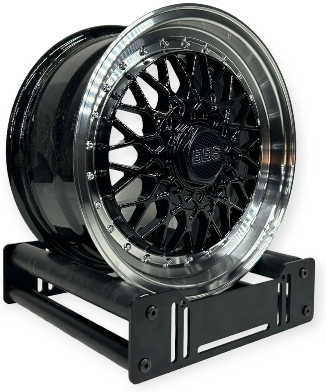 BBS 1212B 7x15/4x100 D67.1 ET25 4 диска черный, серебристый