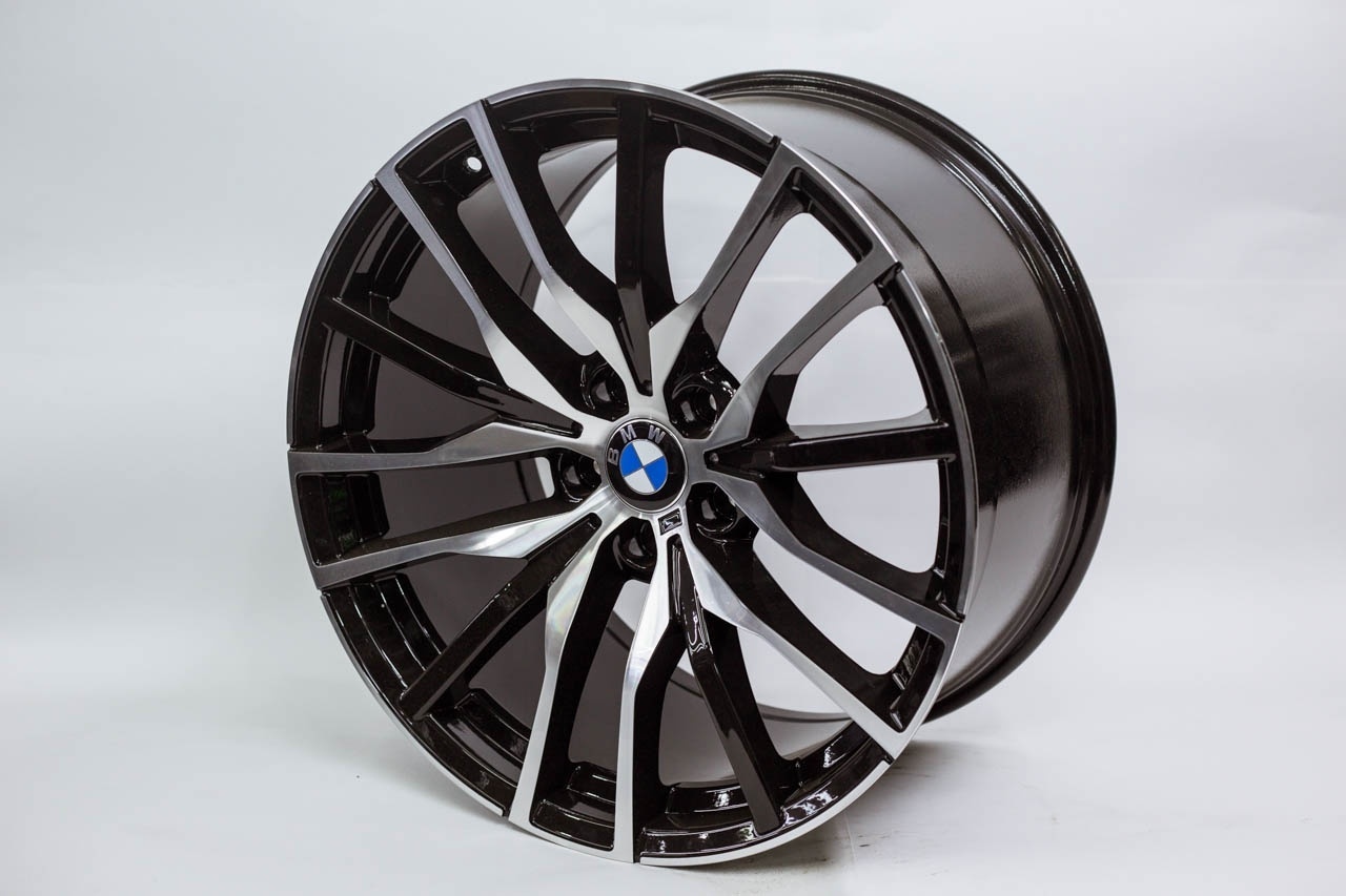 BMW 5464 9/10.5x20/5x120 D74.1 ET35 черный, серебристый