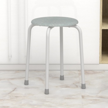 Табурет ЗМИ ТР220, 48x43.5x43.5 см, серый
