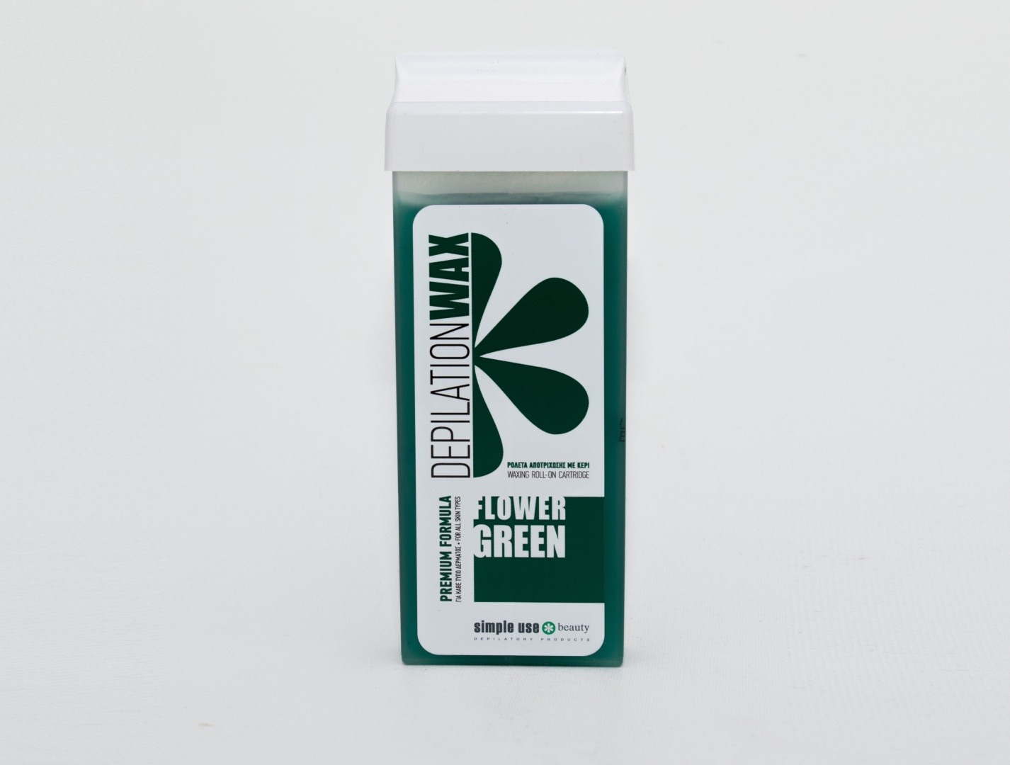 Воск Simple Use Beauty Chlorophyll плотность мягкая в картридже 100 мл