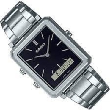 Кварцевые CASIO MTP-B205D-1EDF нержавеющая сталь