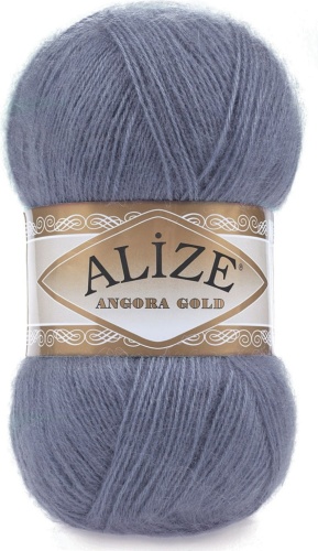 Моток Alize ANGORA GOLD 203 джинс меланж джинс меланж 550 м 100 г