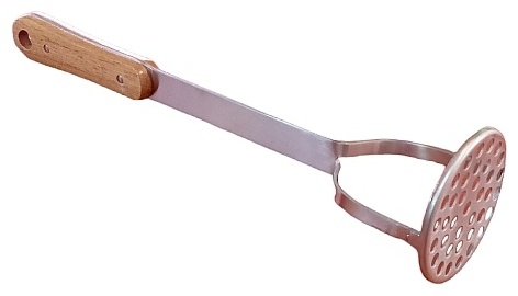 Толкушка Kitchen дерево, нержавеющая сталь, 1 шт