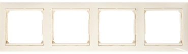 Legrand Valena 4 поста, слоновая кость