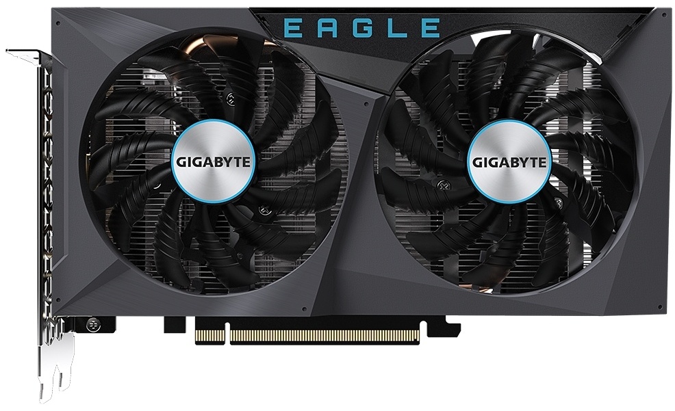 Видеокарта GIGABYTE GeForce RTX 3050 EAGLE GV-N3050EAGLE-8GD 8 Гб